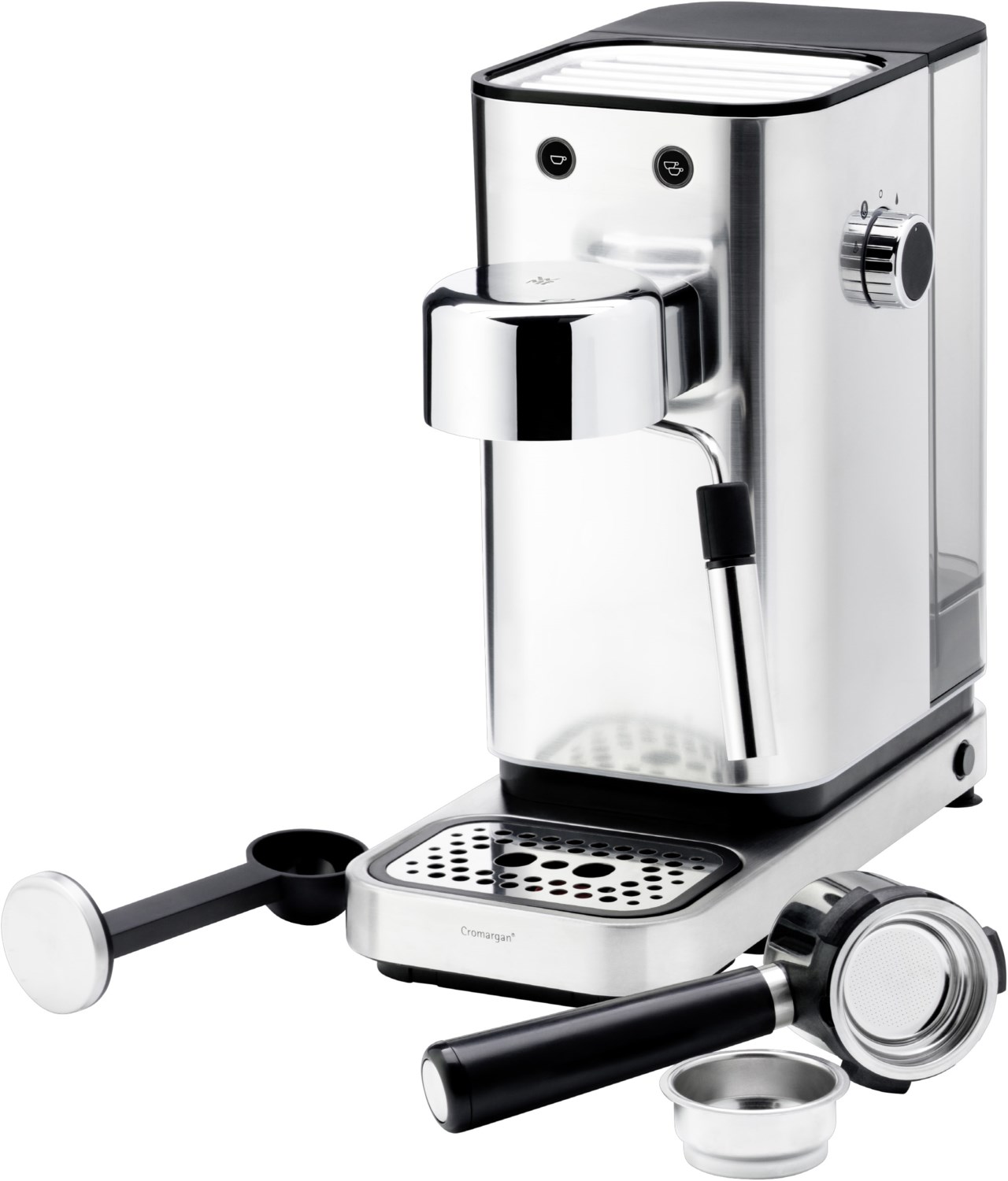 Lumero Espresso Siebträgermaschine cromargan matt